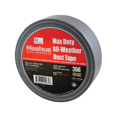 Nashua Nashua Professional Grade 1.89 in. W X 60 yd L Silver Duct Tape 1086767